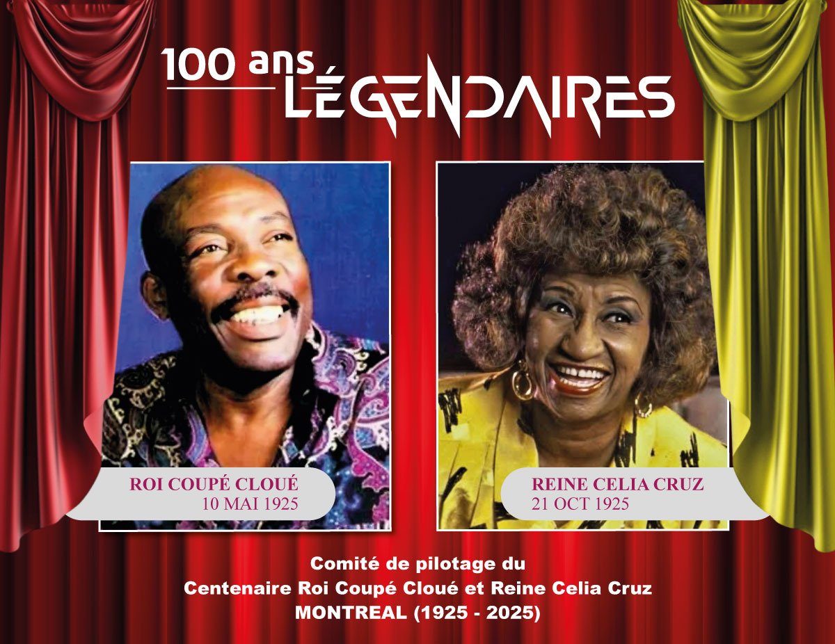 Montréal selebre 100 an néyèswa wa Coupé Cloué ak Reine Celia Cruz