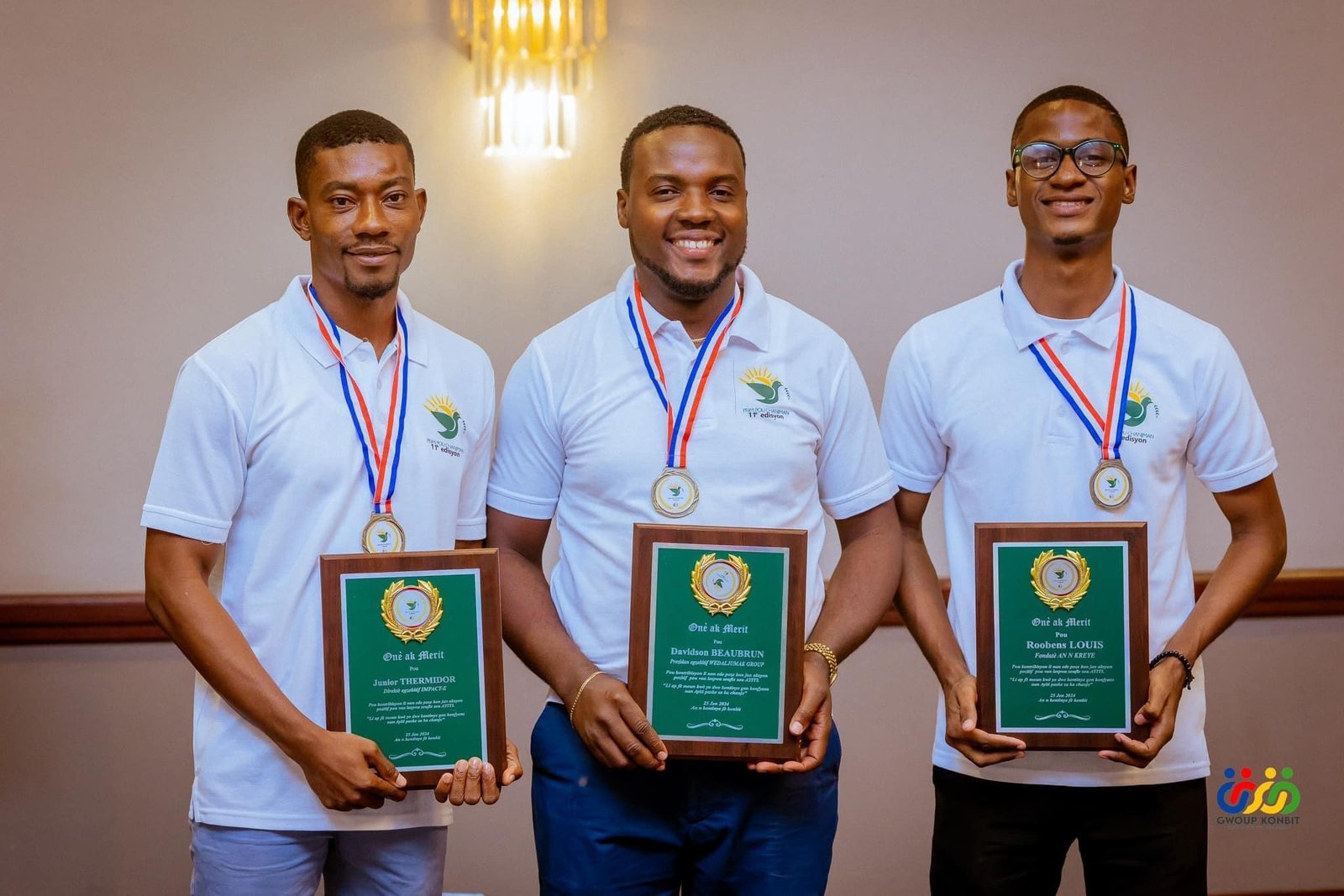 Twa jèn lidè onore pou enpak sosyal yo pandan 11yèm edisyon PRIM POU CHANJMAN