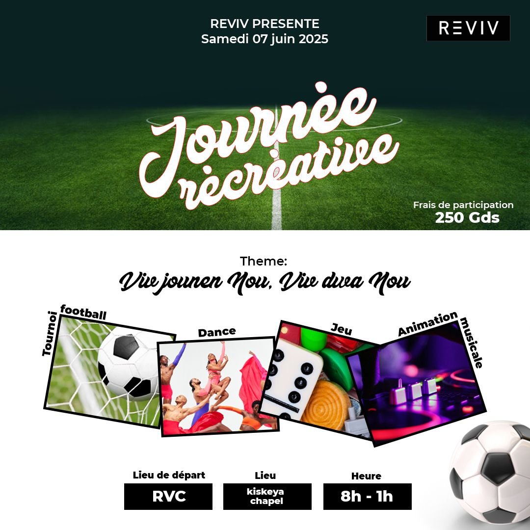  Viv jounen Nou, Viv dwa Nou  : Yon jounen rekreyatif pou selebre adolesan yo malgre kriz la